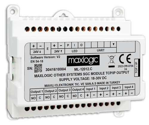 Maxlogic Adresli Yangın Alarm Modülleri