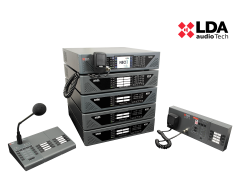 LDA NEO 4250-E 4 Kanal 1000W Amplifikatör Ünitesi (EN54-16)