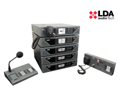 LDA NEO 4500-LE 4 Kanal 2000W Amplifikatör ve Kontrol Genişleme Ünitesi (EN54-16)