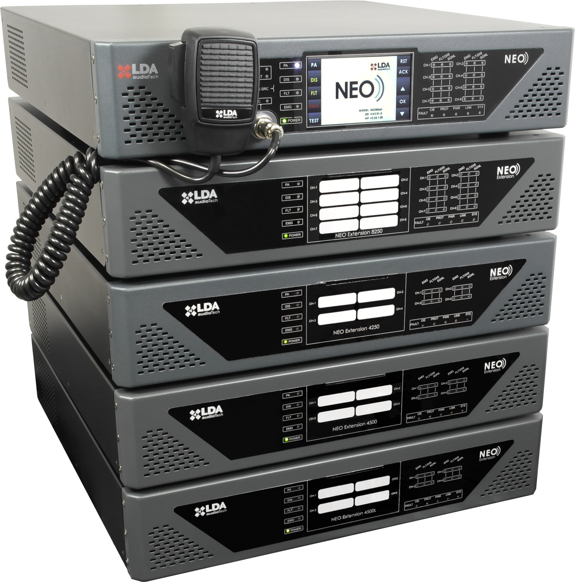 LDA Audio Tech NEO 4500-LE 2000W Amplifikatör Ünitesi