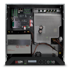 LDA ONE-500 EN54 Acil Anons ve Tahliye Sistemi (6 Bölge, 500W)
