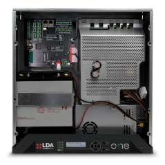 LDA Audio Tech ONE-500 EN54 6 Bölge 500W Acil Anons ve Tahliye Paneli