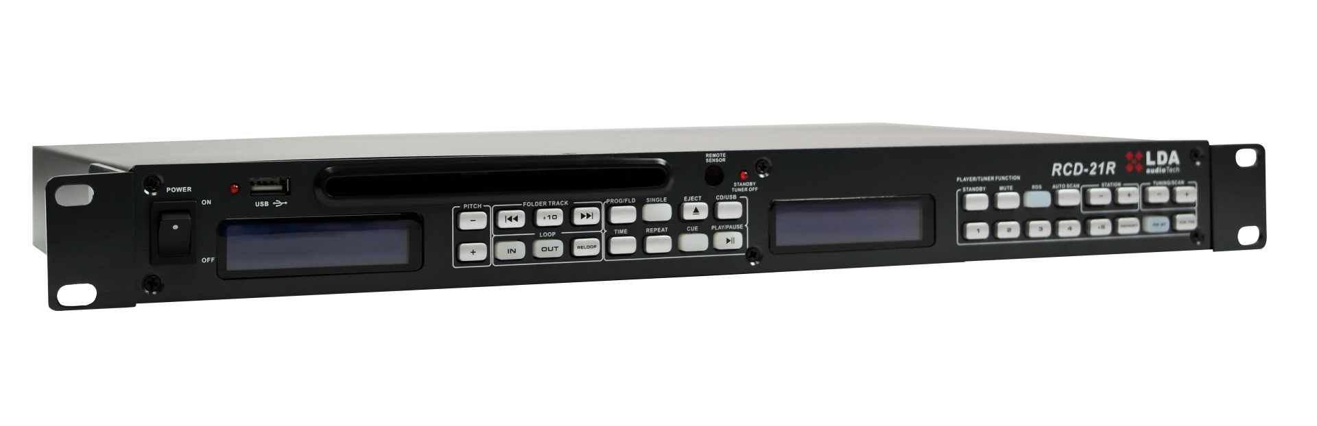 LDA Audio Tech RCD-21R FM Tuner Rack Tipi Müzik Yayın Cihazı