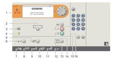 Siemens Cerberus Fit FC361-ZA Adresli Yangın Alarm Paneli (1 Loop, Comfort Kasa)