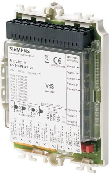 Siemens Cerberus PRO FDCL221-M 9 Kanallı Çoklu Hat İzolatörü