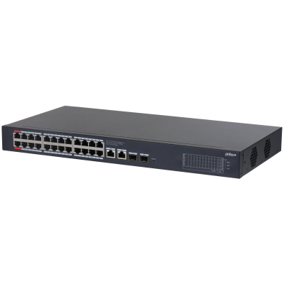 Dahua Dh-Cs4228-24Gt-375 24 Port Gıgabıt + 2X1gb Sfp 400W Poe Swıtch