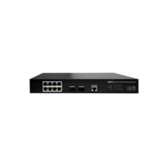 Dahua Dh-Pfs4210-8Gt-150 8 Port Poe 2 Port Sfp Gigabit Yönetilebilir Endüstriyel Switch 120W