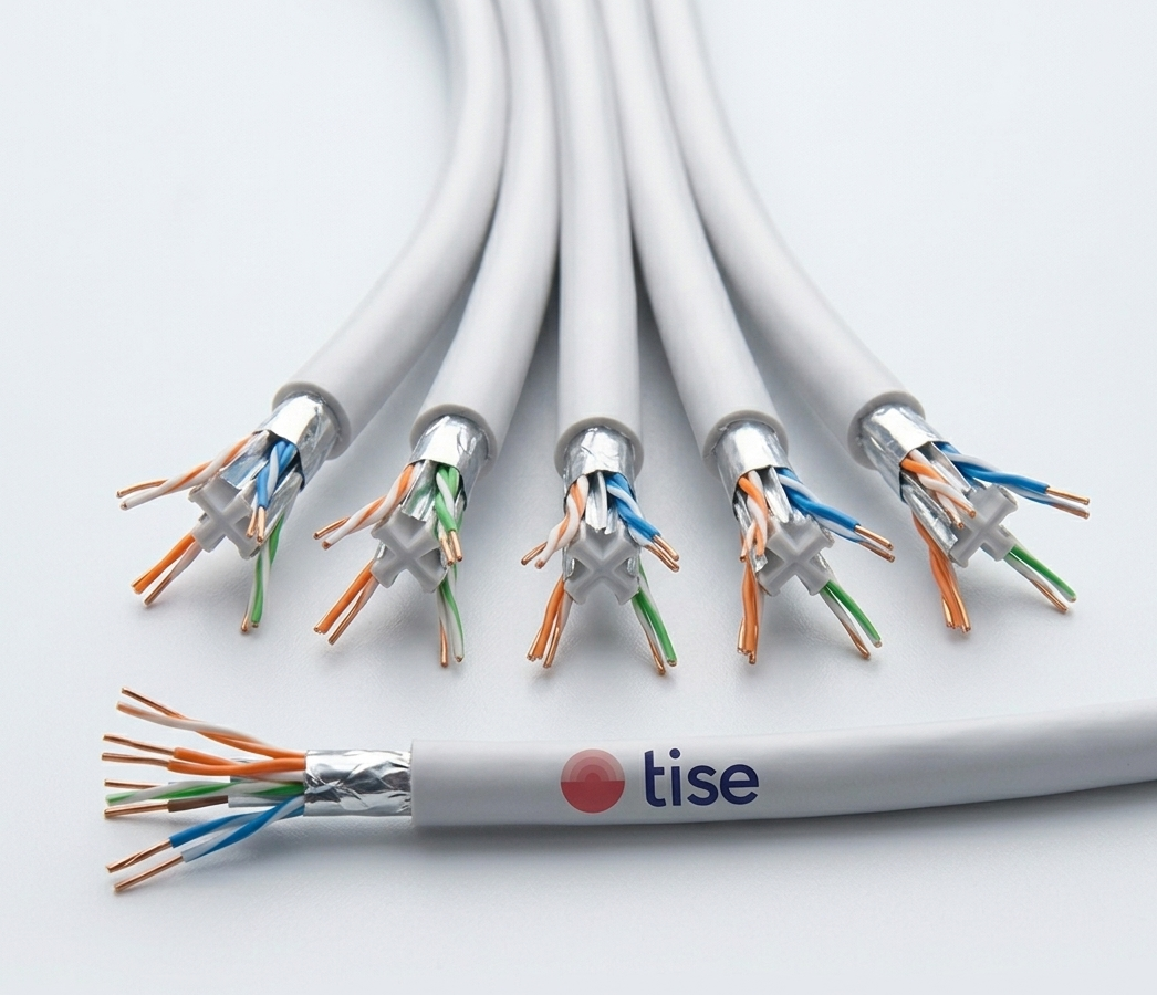 Tise CAT6 Data Kablosu LSZH 23 AWG