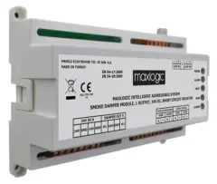 Mavili Maxlogic ML-1358.SCI Adresli İzolatörlü Duman Damper Modülü