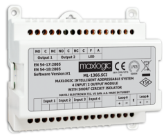 Mavili Maxlogic ML-1366 4 Giriş 2 Çıkış Adresli Sistem Modülü