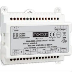 Mavili Maxlogic ML-1373.SCI 2 Giriş 1 Çıkış Adresli İzolatörlü Sistem Modülü