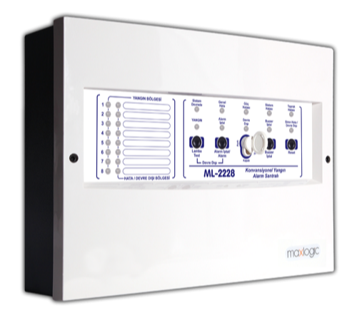 Mavili Maxlogic ML-2222 2 Bölge Konvansiyonel Yangın Alarm Santrali
