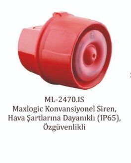 Mavili Maxlogic ML-2470 IP65 Konvansiyonel Siren