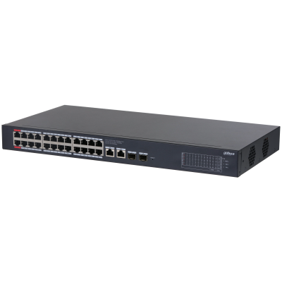 Dahua CS4228-24GT-375 24 Port Yönetilebilir PoE Switch