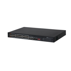 Dahua PFS3226-24ET-240 24 Port Yönetilemez PoE Switch
