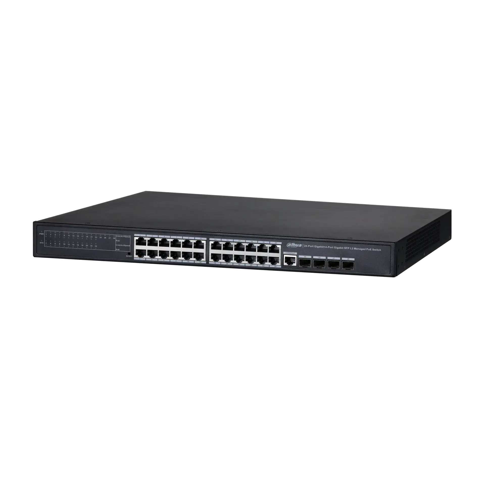 Dahua DH-PFS4428-24GT-370 28 Port Yönetilebilir PoE Switch