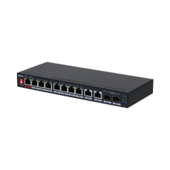 Dahua PFS3210-8ET2GF-96 10 Port Yönetilemez PoE Switch