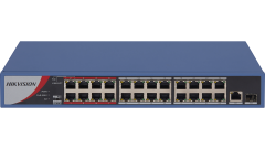 Hikvision DS-3E0326P-E/M(B) 26 Port 24 PoE 1 Gigabit Uplink 1 SFP 230W Fast Ethernet PoE Switch