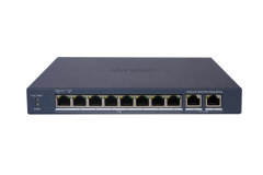 Hikvision DS-3E1310P-EI/M 10 Port 8 PoE 2 Gigabit Uplink 60W Yönetilebilir PoE Switch