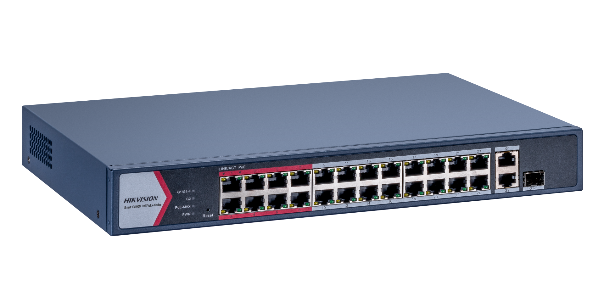 Hikvision DS-3E1326P-EI/M 26 Port 24 PoE 2 Gigabit 230W Switch
