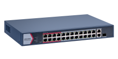 Hikvision DS-3E1326P-EI/M 26 Port 24 PoE 2 Gigabit 230W Switch