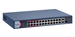 Hikvision DS-3E1326P-EI/M 24 Port Yönetilebilir PoE Switch