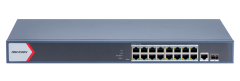 Hikvision DS-3E1518P-EI/M 18 Port Yönetilebilir PoE Switch