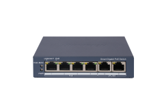 Hikvision DS-3E1506P-EI 6 Port 4 PoE 2 Uplink 60W Gigabit Switch
