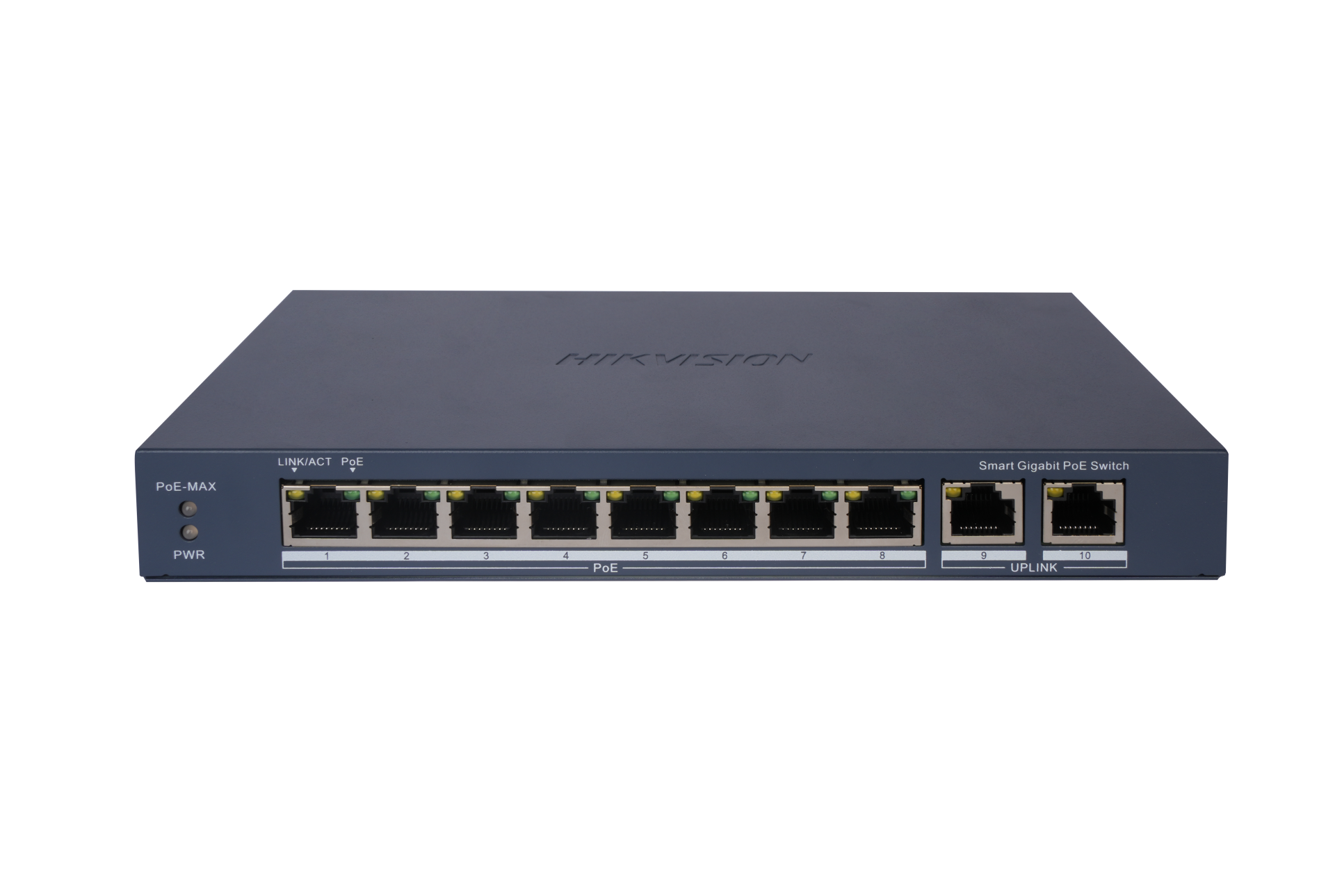 Hikvision DS-3E1510P-EI 10 Port 8 PoE 2 Gigabit 110W Switch