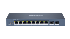 Hikvision DS-3E1510P-SI 10 Port Yönetilebilir PoE Switch