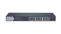 Hikvision DS-3E1526P-SI 24 Port Yönetilebilir PoE Switch