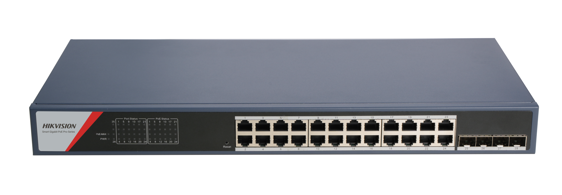 Hikvision DS-3E1528P-SI-24P4F 28 Port 24 PoE 4 SFP 370W Switch
