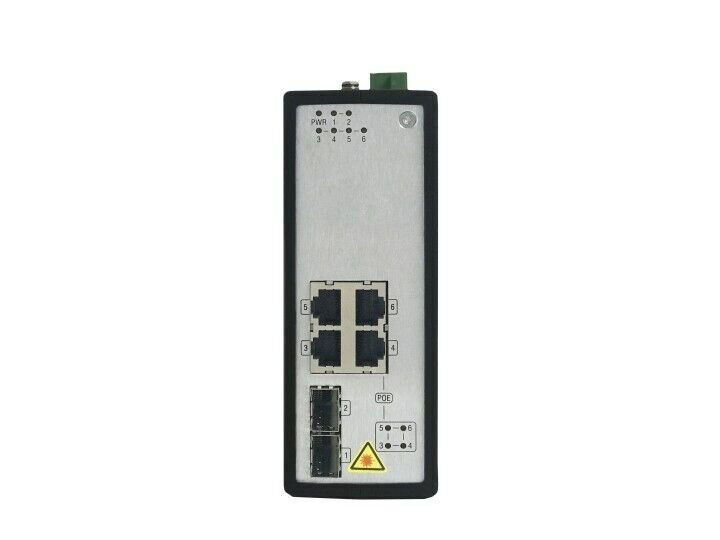 Hikvision DS-3T0506P 4 Port Yönetilemez Endüstriyel PoE Switch