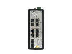 Hikvision DS-3T0510P 10 Port 8 PoE 2 SFP Endüstriyel Switch