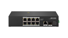 Hikvision DS-3T0310HP 10 Port Yönetilemez Endüstriyel Switch