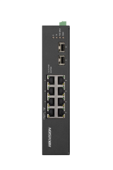Hikvision DS-3T0510HP-E/HS 10 Port 8 PoE 2 SFP Harsh Switch