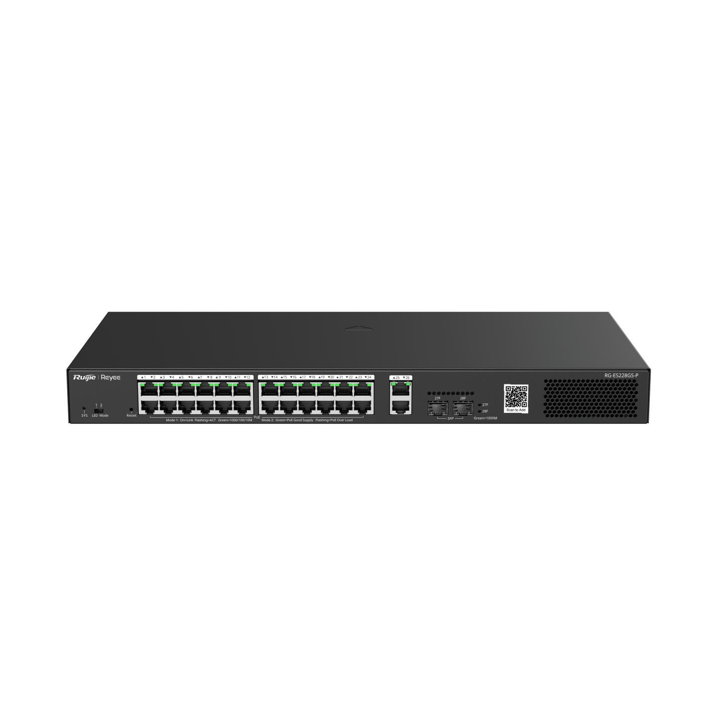 Ruijie Reyee RG-ES228GS-P PoE Switch