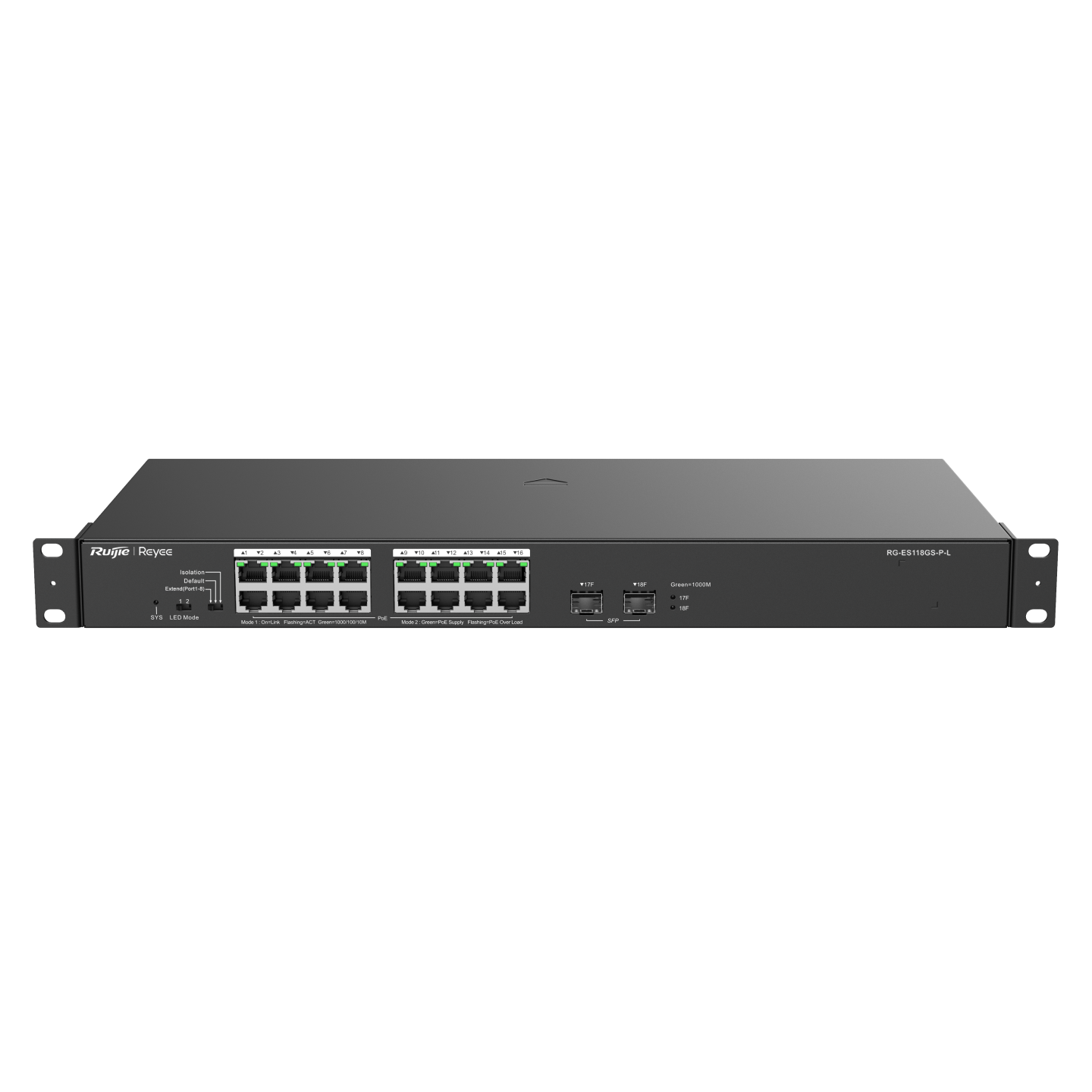 Ruijie Reyee RG-ES118GS-P-L PoE Switch