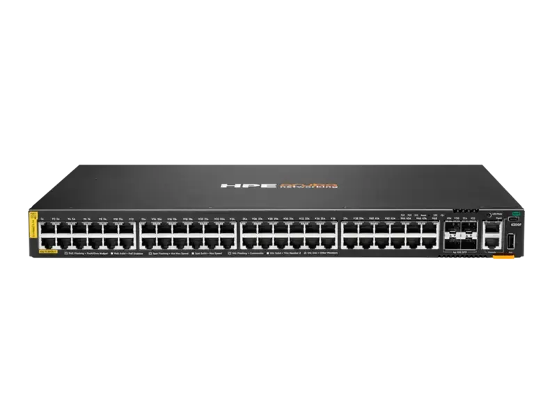Aruba CX 6200F 48 Port Yönetilebilir PoE Switch