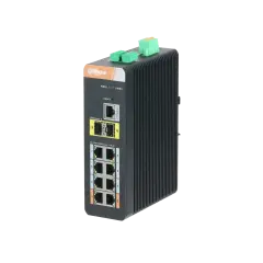Dahua PFS4210-8GT-DP 8 Port Yönetilebilir Endüstriyel PoE Switch