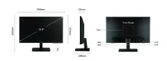 ViewSonic VA2406-H-2 24 inç FHD LCD Monitör